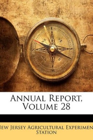 Cover of Annual Report, Volume 28