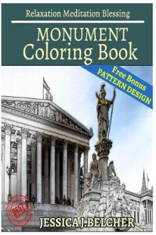 Cover of Monument Coloring Book Relaxation Meditation Blessing