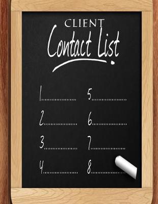 Book cover for Client Contact List