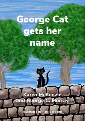 Book cover for George Cat gets her name