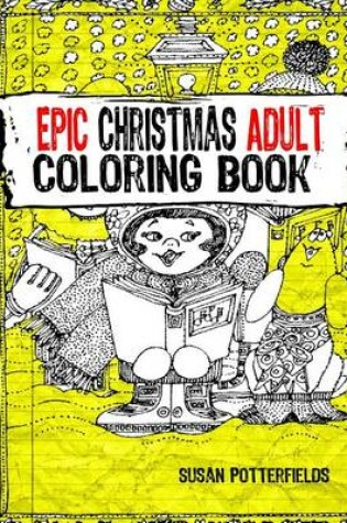 Cover of Epic Christmas Adult Coloring Book