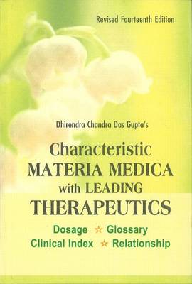 Book cover for Characteristic Materia Medica with Leading Therapeutics