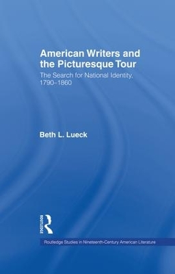 Cover of American Writers and the Picturesque Tour