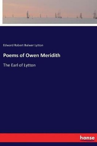 Cover of Poems of Owen Meridith