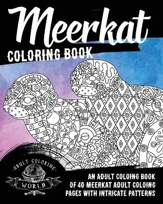 Cover of Meerkat Coloring Book