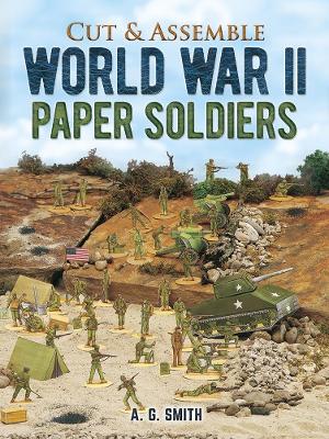 Book cover for Cut and Assemble World War 2 Paper Soldiers