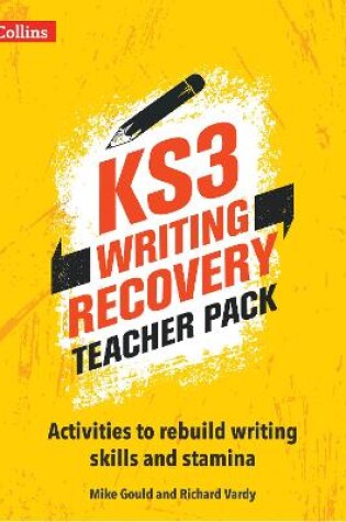 Cover of KS3 Writing Recovery Teacher Pack