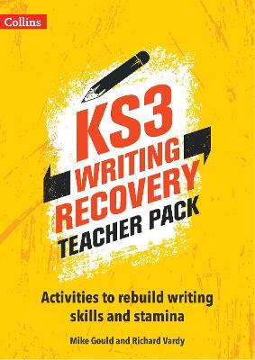 Book cover for KS3 Writing Recovery Teacher Pack