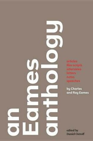 Cover of An Eames Anthology