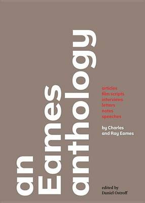 Book cover for An Eames Anthology