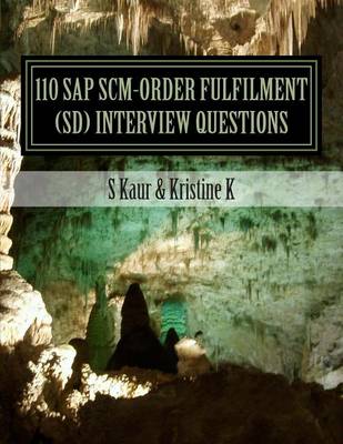 Book cover for 110 SAP SCM-Order Fulfilment (SD) Interview Questions