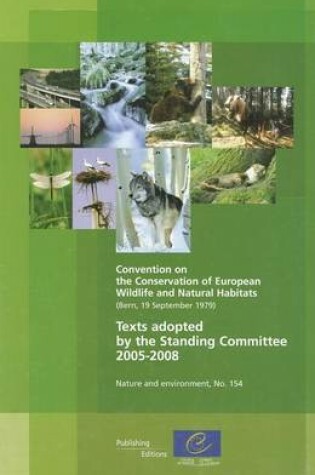 Cover of Convention on the Conservation of European Wildlife and Natural Habitats