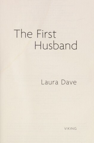 Cover of The First Husband