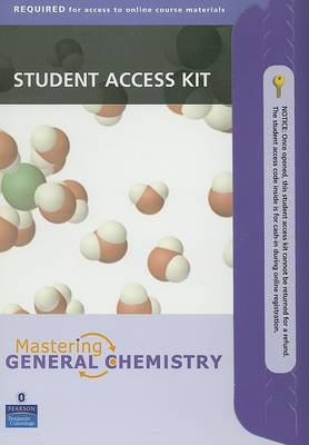 Book cover for Stand-alone Student Access Kit for MasteringGeneralChemistry