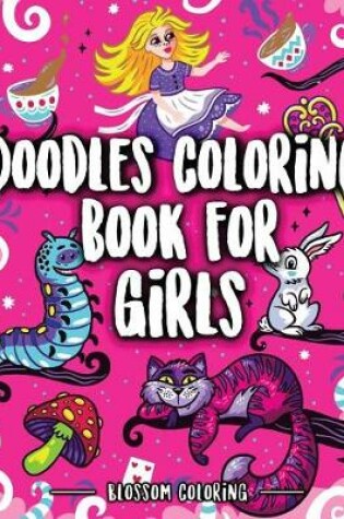 Cover of Doodles Coloring Book for Girls