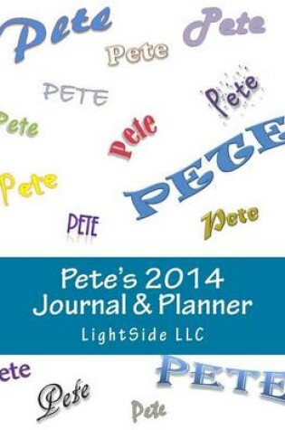 Cover of Pete's 2014 Journal & Planner