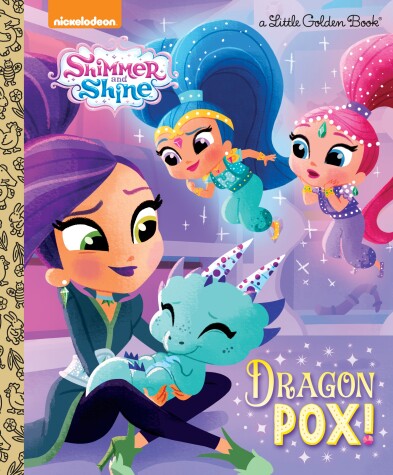 Book cover for Dragon Pox! (Shimmer and Shine)