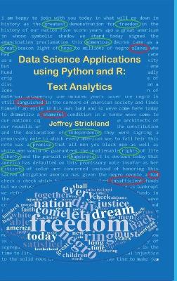 Book cover for Data Science Applications using Python and R