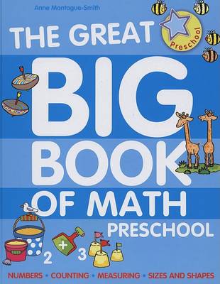 Book cover for The Great Big Book of Math, Preschool