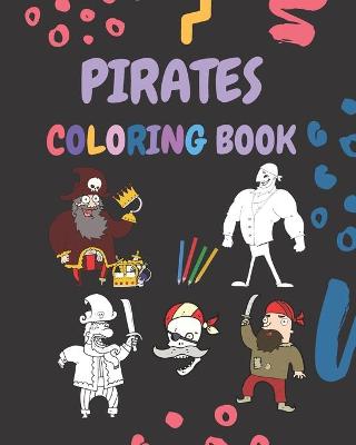 Book cover for Pirates Coloring Book