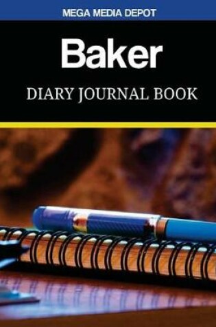 Cover of Baker Diary Journal Book