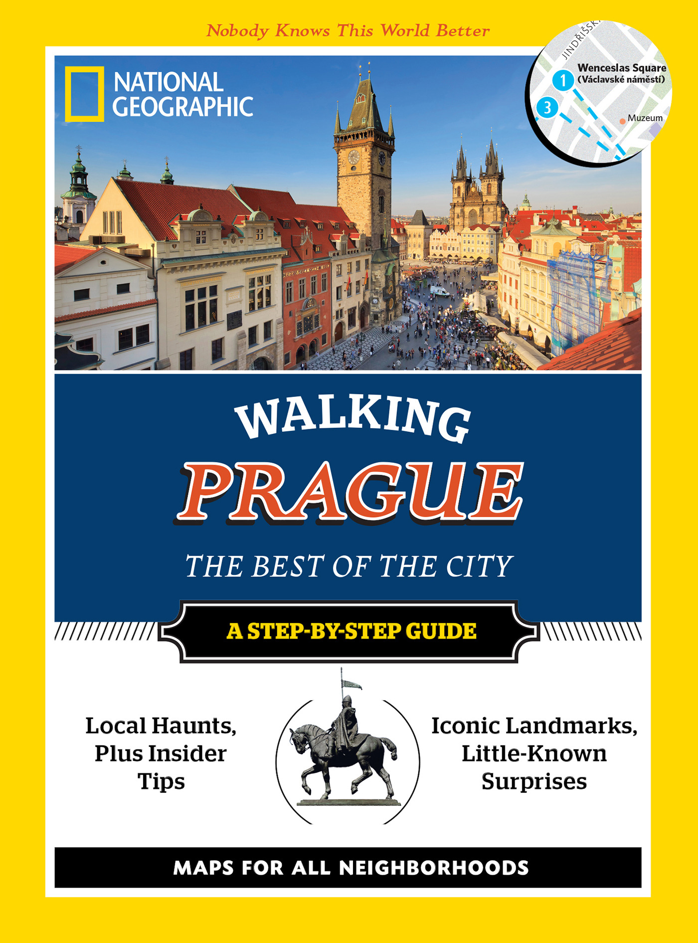 Cover of National Geographic Walking Prague