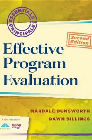 Cover of Effective Program Evaluation