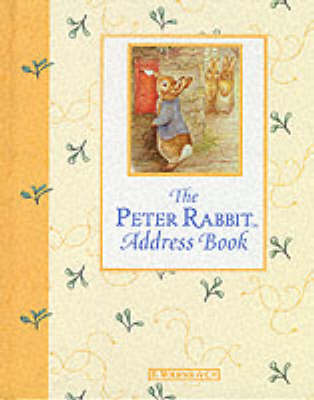 Book cover for Peter Rabbit Address Book (Ss)