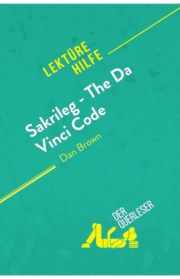 Book cover for Sakrileg - The Da Vinci Code von Dan Brown (Lektürehilfe)