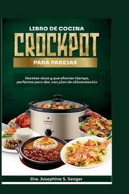 Book cover for Libro de cocina Crockpot para parejas