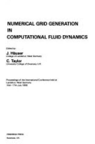 Cover of Numerical Grid Generation in Computational Fluid Mechanics