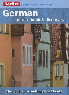 Cover of German Phrase Book and Dictionary