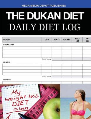 Book cover for The Dukan Diet Daily Diet Log