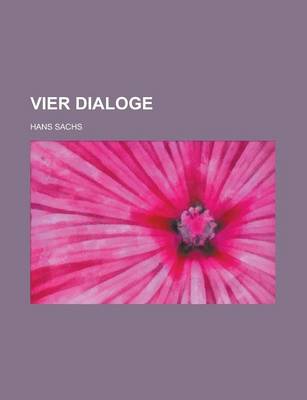 Book cover for Vier Dialoge