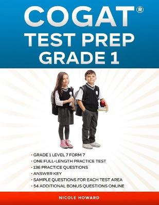 Book cover for Cogat(r) Test Prep Grade 1