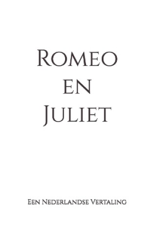 Cover of Romeo en Juliet