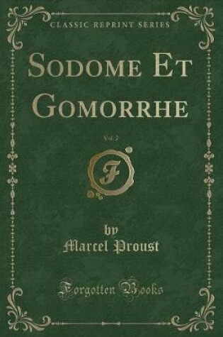Cover of Sodome Et Gomorrhe, Vol. 2 (Classic Reprint)