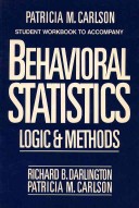 Book cover for Behavioral Statistics Student