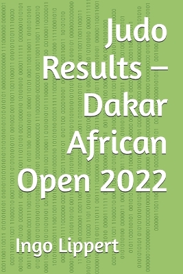 Cover of Judo Results - Dakar African Open 2022