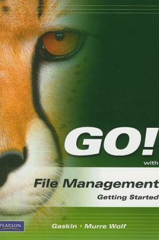 Cover of GO! with File Management Getting Started