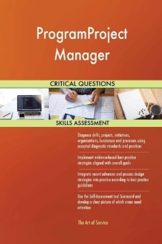 Cover of ProgramProject Manager Critical Questions Skills Assessment