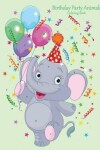 Book cover for Birthday Party Animals Coloring Book 1