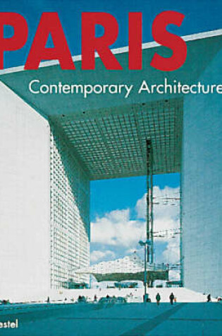 Cover of Paris Contemporary Architecture