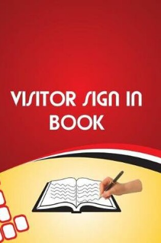 Cover of Visitor Sign in Book