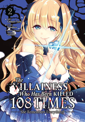 Cover of The Villainess Who Has Been Killed 108 Times: She Remembers Everything! (Manga) Vol. 2