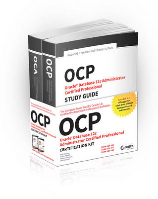 Book cover for OCP Oracle Certified Professional on Oracle 12c Certification Kit
