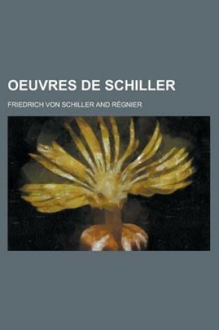 Cover of Oeuvres de Schiller