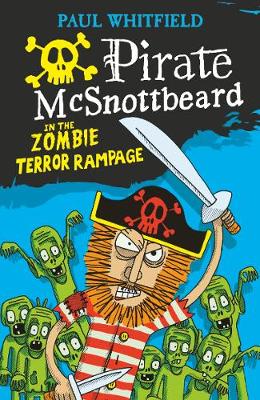 Book cover for Pirate McSnottbeard in the Zombie Terror Rampage