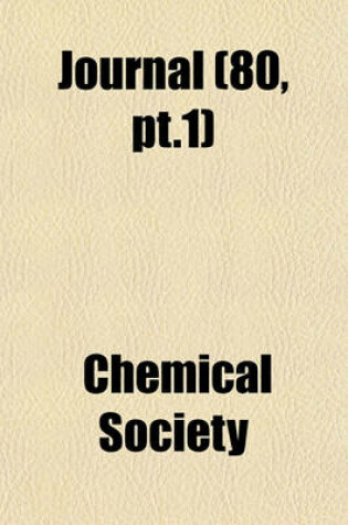 Cover of Journal (80, PT.1)