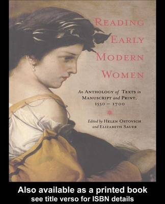 Book cover for Reading Early Modern Women